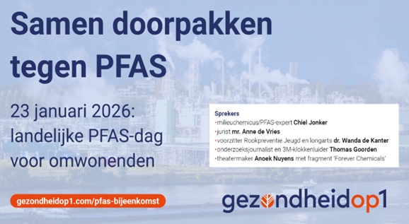 Bijeenkomst Samen doorpakken tegen PFAS